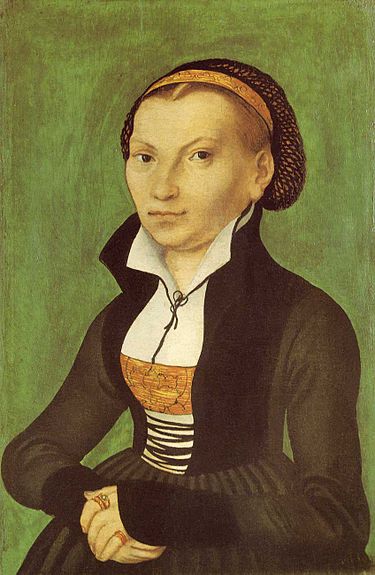 Abb. 21: Portrait von Katharina Bora von Lucas Cranach d. Ä. (1526)