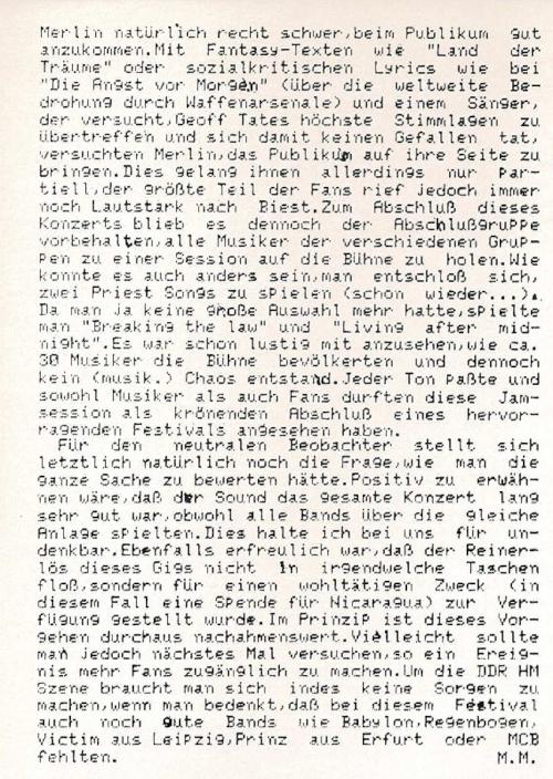 Festivalbericht Broiler und Trabant
