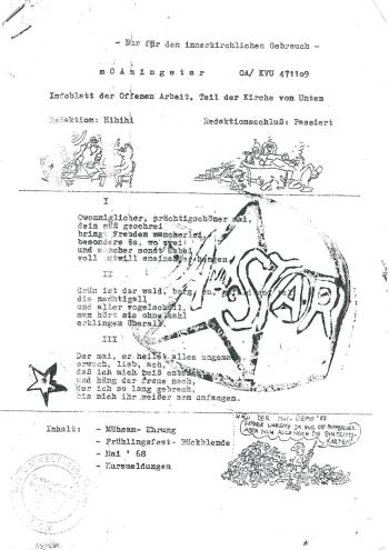 Bild des Fanzine Moaning Star